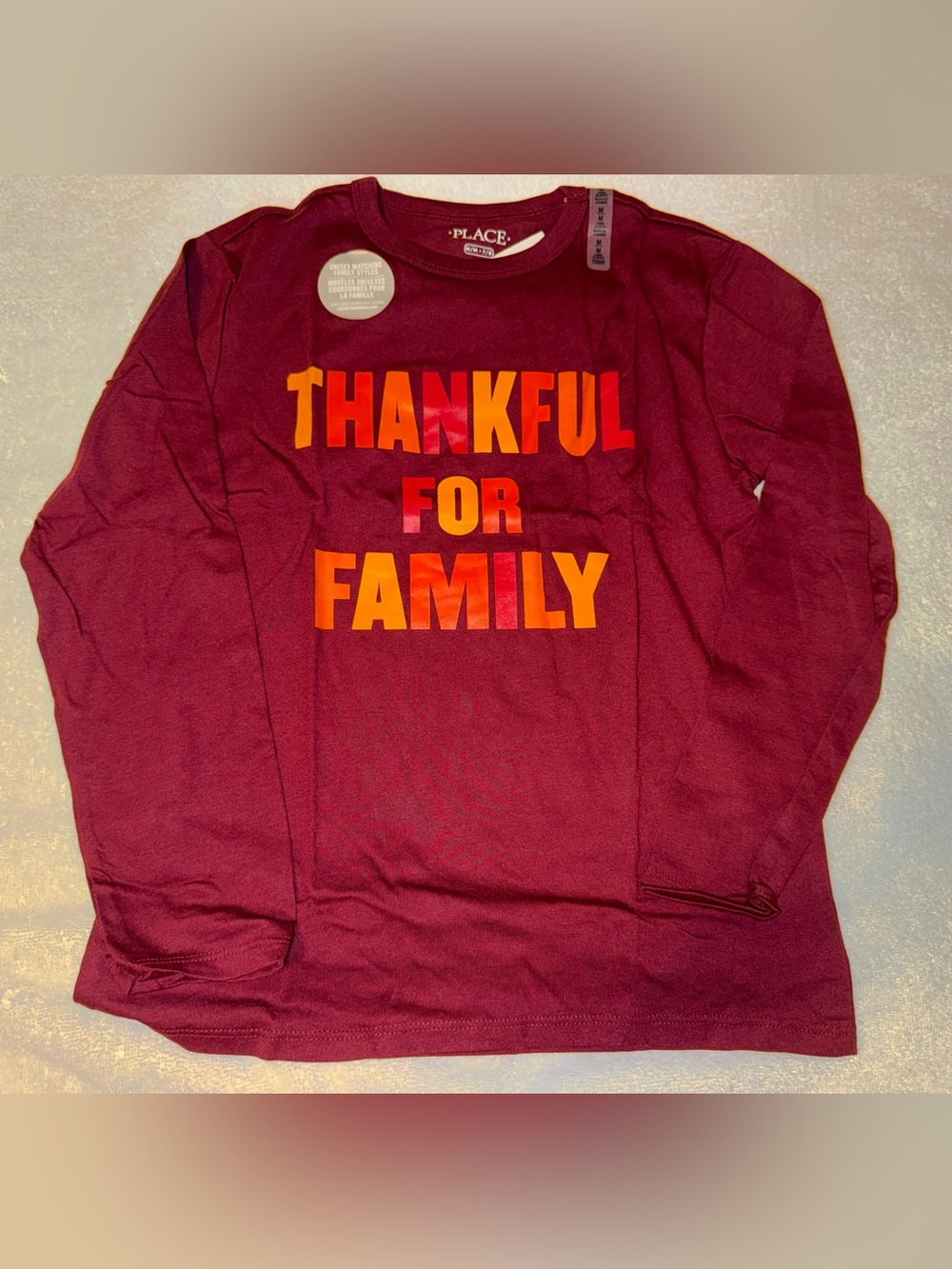 Kids long sleeve tee